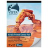 Vista Acrylic Primed Jute Canvas Pad 9"x12" (10 Sheets) - (92711) Vista Acrylic Primed Jute Canvas Pad 9"x12" (10 Sheets) - (92711)