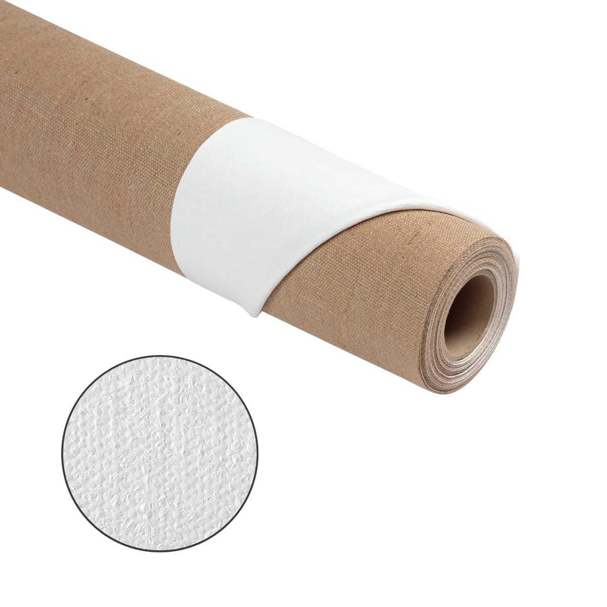 Vista Acrylic Primed Jute Canvas Roll 60"x6yd - (92707) *Large Product: Additional fee will apply if delivered