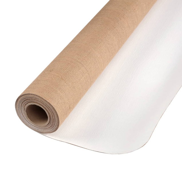 Vista Acrylic Primed Jute Canvas Roll 84"x6yd - (92708) *Oversized Product: Additional fee will apply if delivered Vista Acrylic Primed Jute Canvas Roll 84"x6yd - (92708) *Oversized Product: Additional fee will apply if delivered