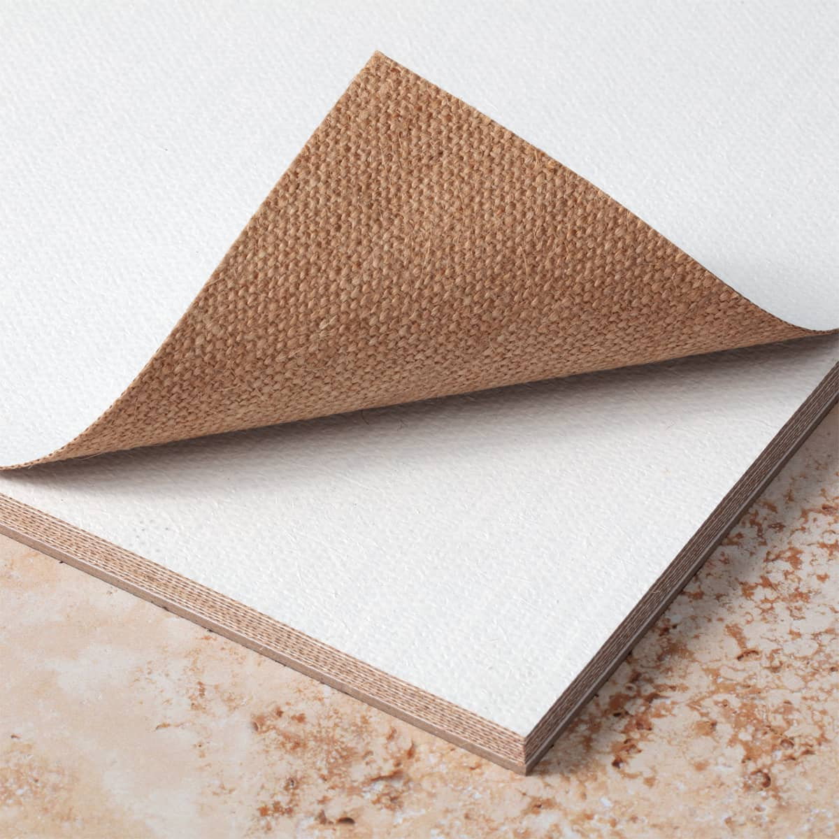 Vista Jute Acrylic-Primed Canvas Pads and Rolls