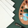 Vista Oil Primed Jute Canvas Pad 9"x12" (10 Sheets) - (92710) Vista Oil Primed Jute Canvas Pad 9"x12" (10 Sheets) - (92710)