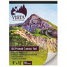 Vista Oil Primed Jute Canvas Pad 9"x12" (10 Sheets) - (92710) Vista Oil Primed Jute Canvas Pad 9"x12" (10 Sheets) - (92710)