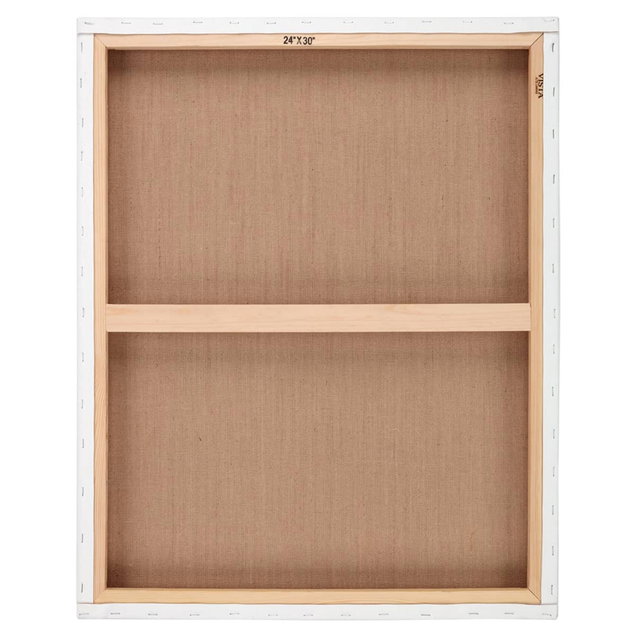 Vista Jute Oil-Primed Stretched Canvas 1-1/2" Deep Vista Jute Oil-Primed Stretched Canvas 1-1/2" Deep