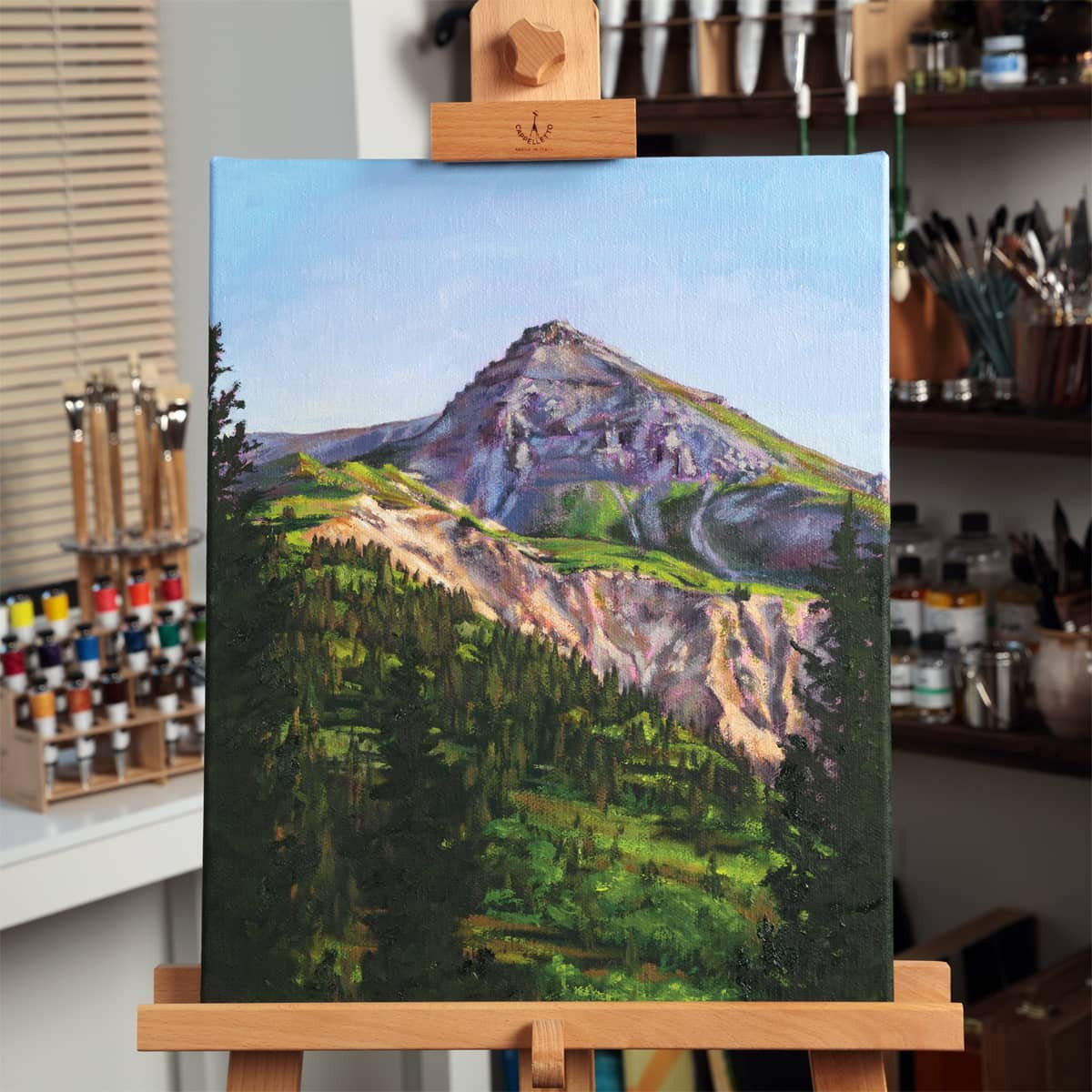 Vista Jute Oil-Primed Stretched Canvas 1-1/2" Deep