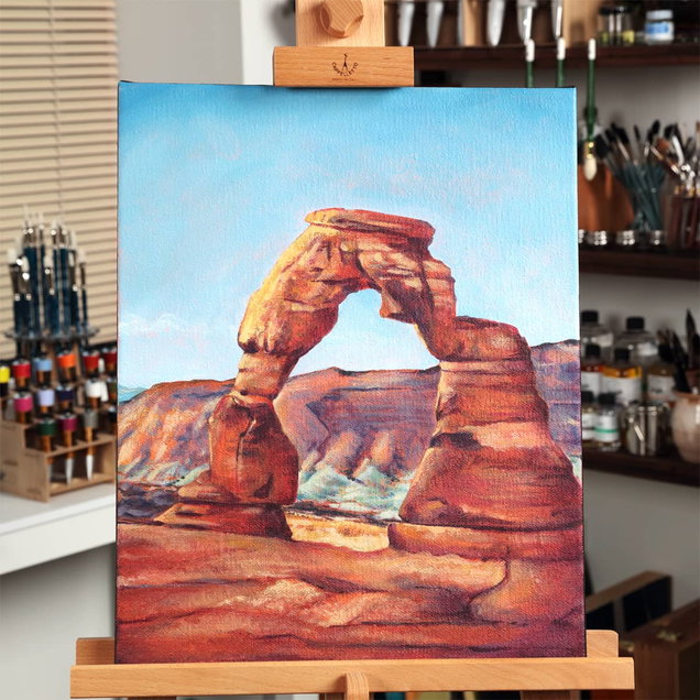 Vista Acrylic Primed Jute 1-1/2" Deep 18"x24" Canvas - (92699) Vista Acrylic Primed Jute 1-1/2" Deep 18"x24" Canvas - (92699)