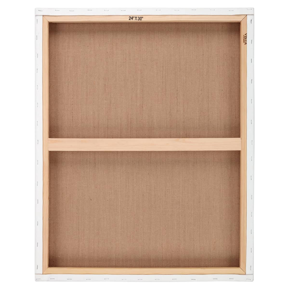 Vista Jute Acrylic-Primed Stretched Canvas 1-1/2" Deep