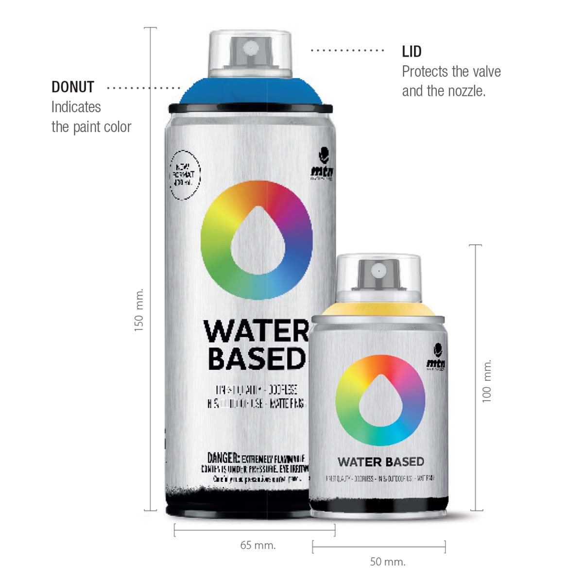 MTN Water-Based Spray Paint by Montana Colors