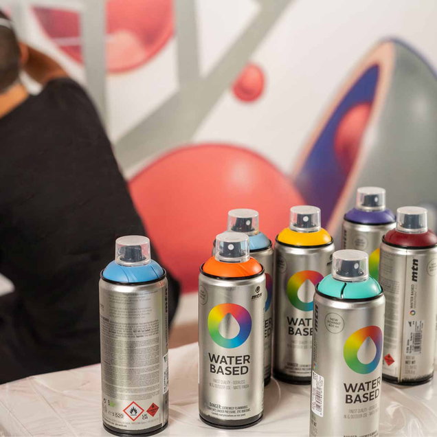 MTN Water-Based Spray Paint by Montana Colors MTN Water-Based Spray Paint by Montana Colors