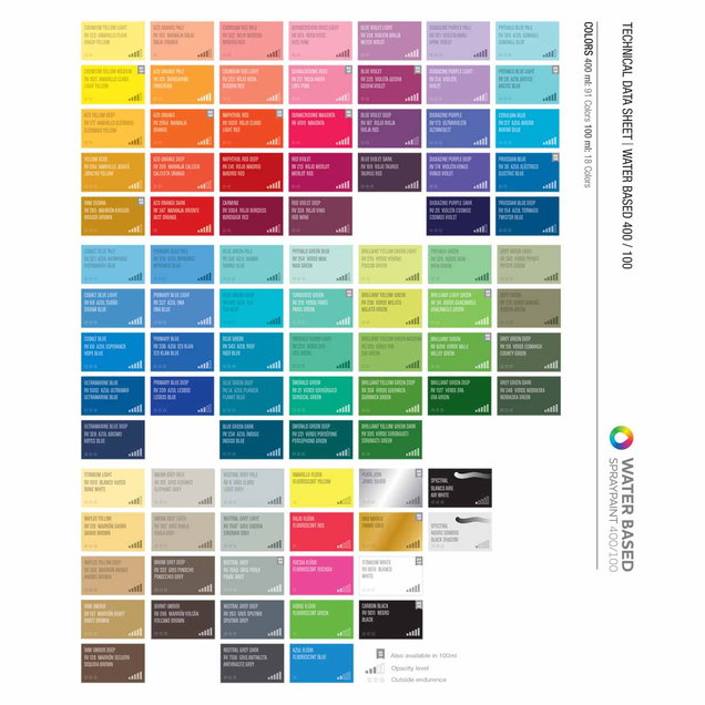 MTN Water-Based Spray Paint by Montana Colors MTN Water-Based Spray Paint by Montana Colors