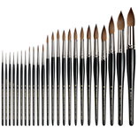 Da Vinci Maestro Kolinsky Red Sable Watercolor Brushes