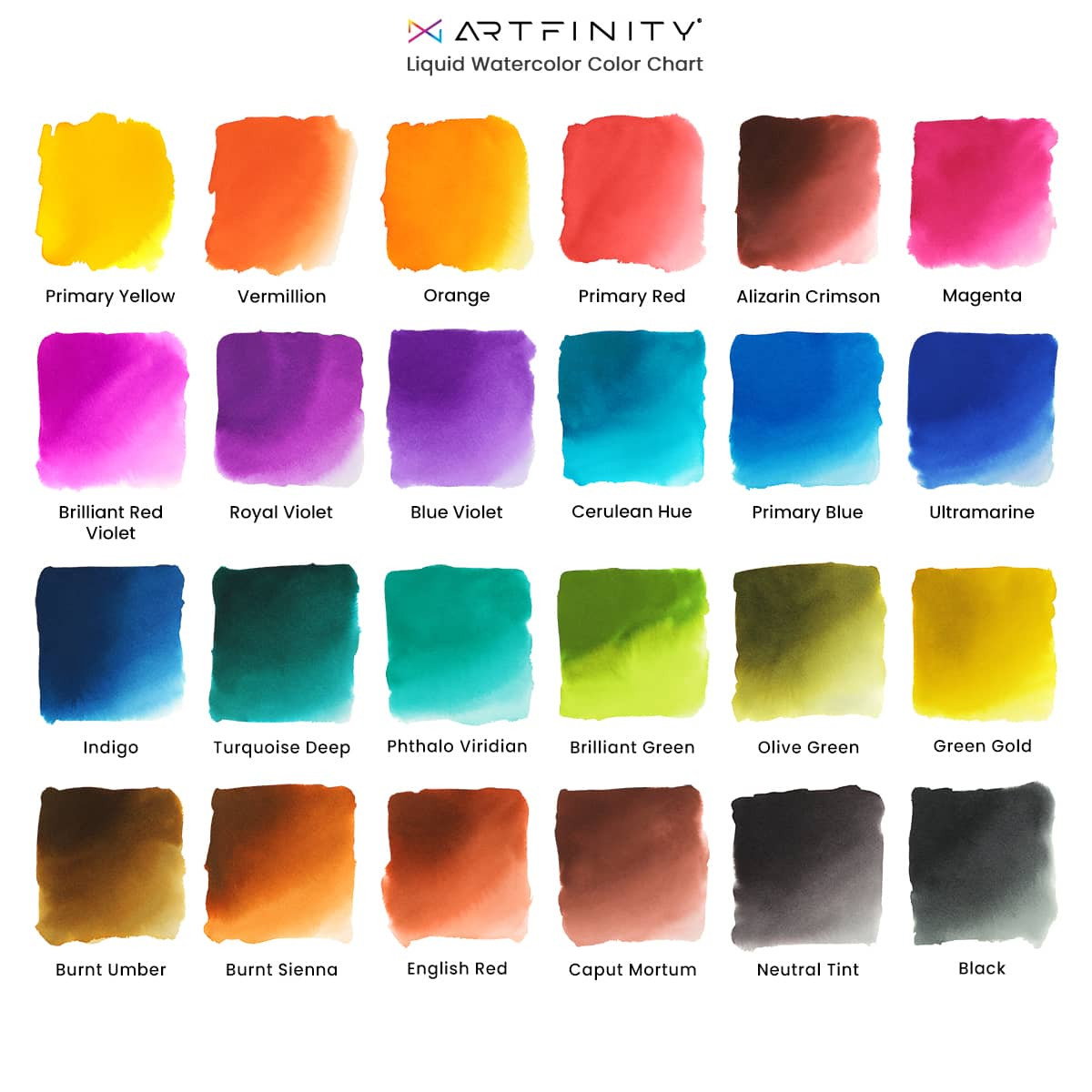Artfinity Liquid Watercolors & Sets