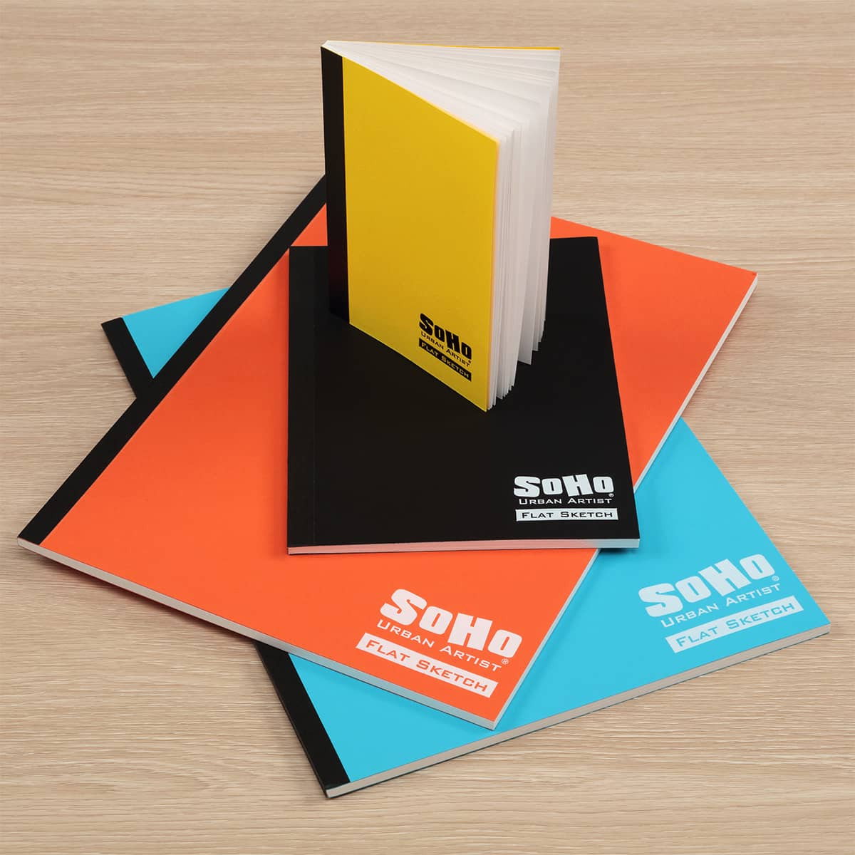SoHo Urban Artist Flat Sketchbooks