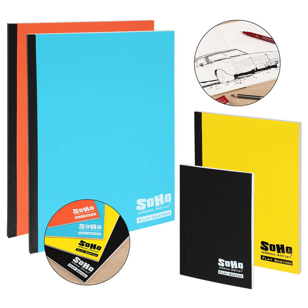 SoHo Urban Artist Flat Sketchbooks