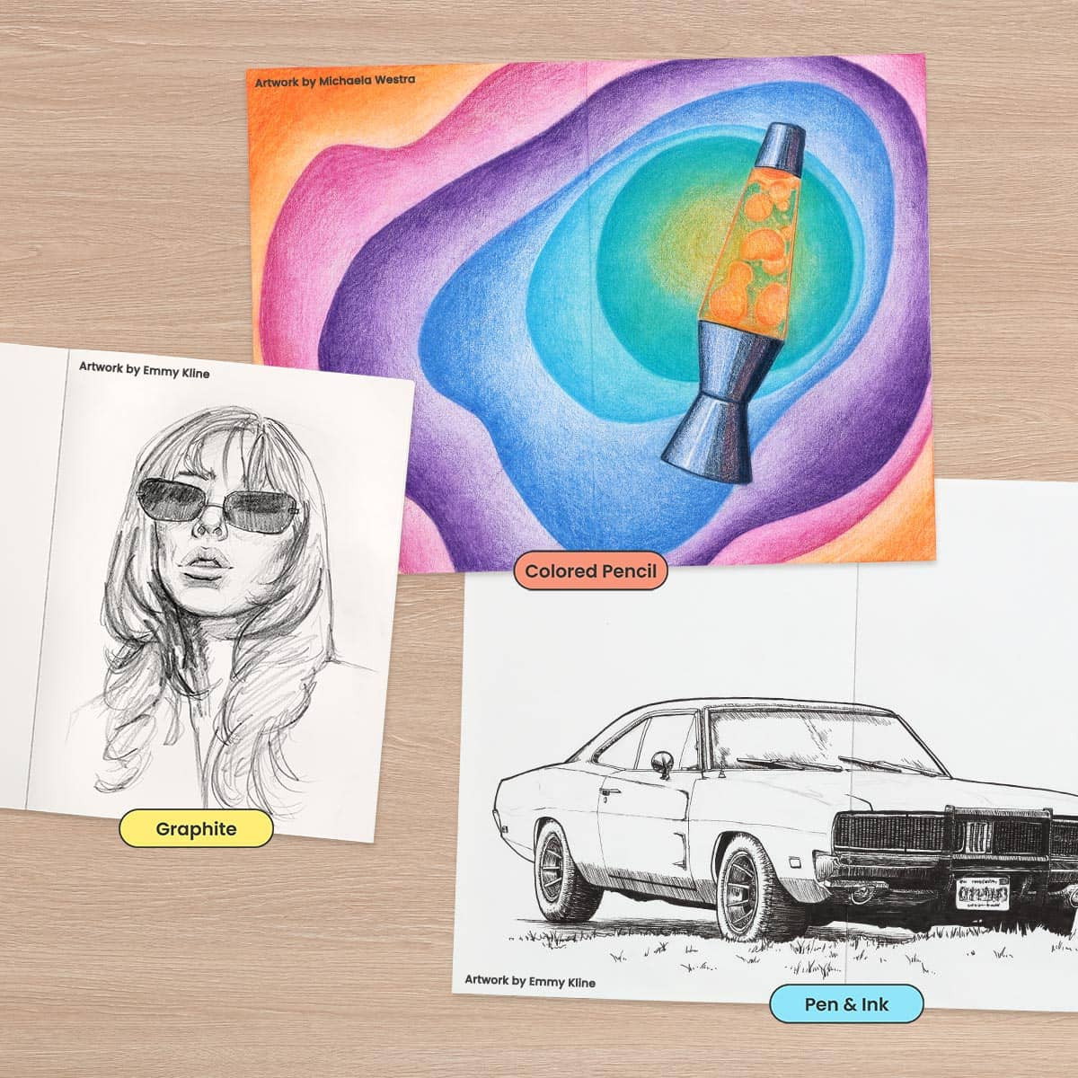 SoHo Urban Artist Flat Sketchbooks
