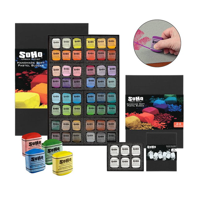SoHo Urban Artist Handmade Soft Pastel Blocks SoHo Urban Artist Handmade Soft Pastel Blocks