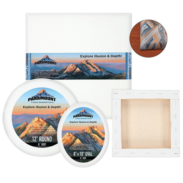 Paramount Contour Stretched Canvas Paramount Contour Stretched Canvas