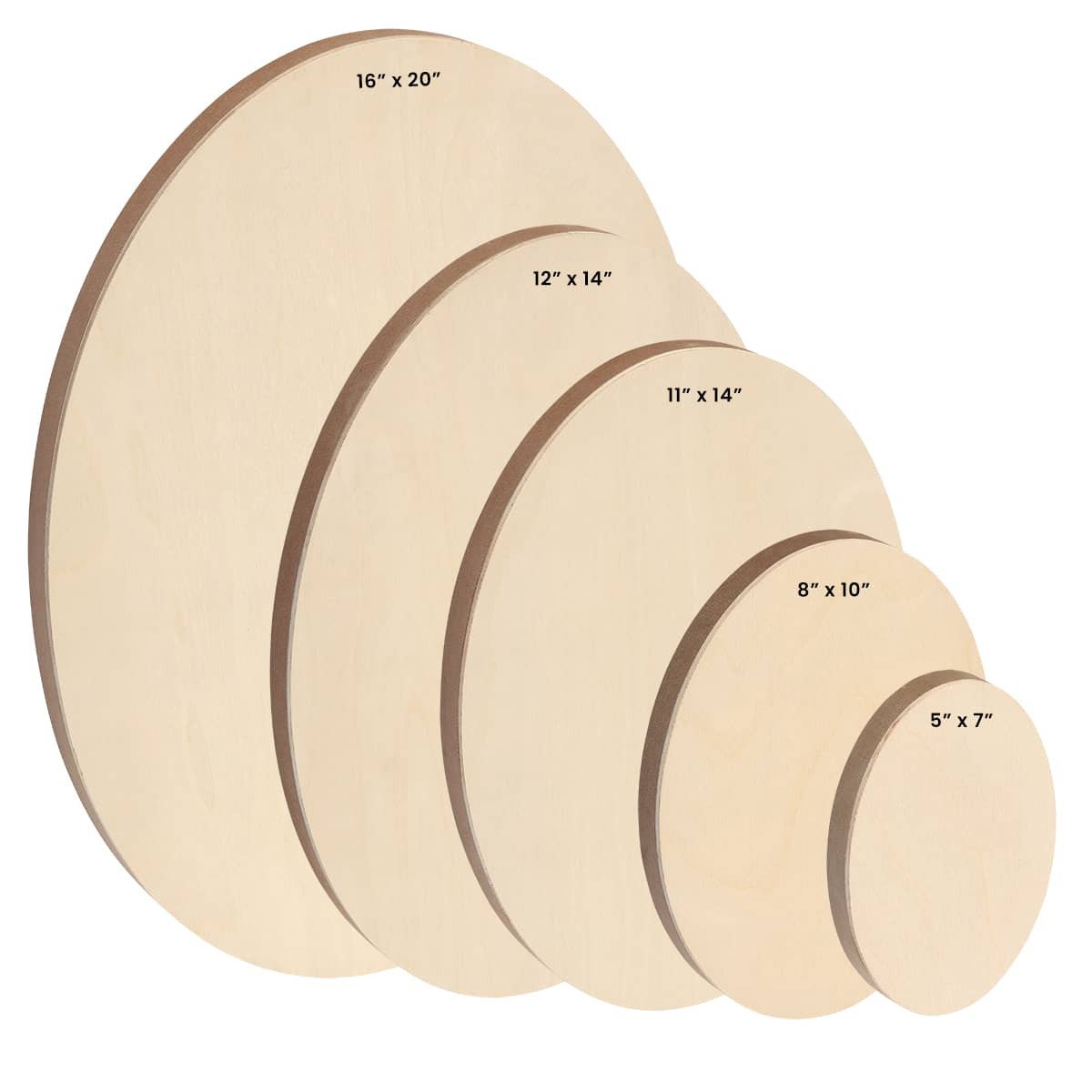 Da Vinci Pro Birch Round & Oval Painting Panels