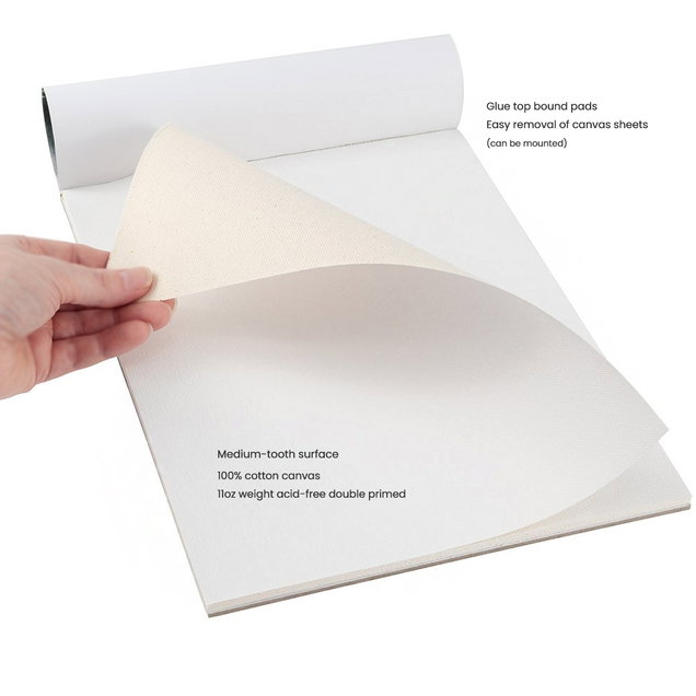 Paramount Universal Primed Premium Cotton Canvas Pads Paramount Universal Primed Premium Cotton Canvas Pads