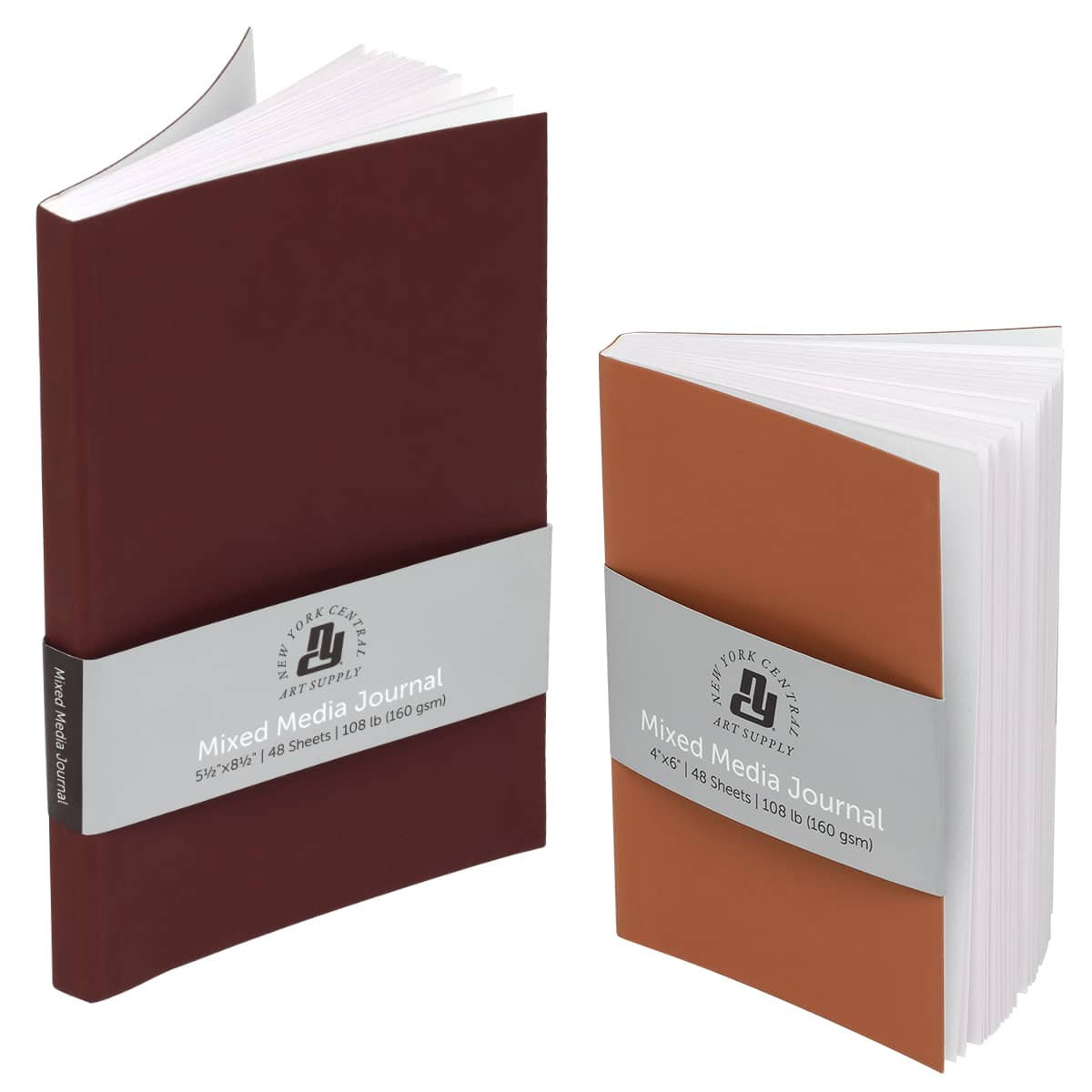 New York Central Mixed Media Journals
