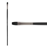 Black Swan Long Handle Flat Brush Size 8 - (87681) Black Swan Long Handle Flat Brush Size 8 - (87681)