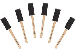 Creative Mark Foam Brush 1" 6 Piece Set