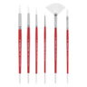 Creative Mark Polar-Flo 700M Mixed Brush Set of 6 - (91431) Creative Mark Polar-Flo 700M Mixed Brush Set of 6 - (91431)