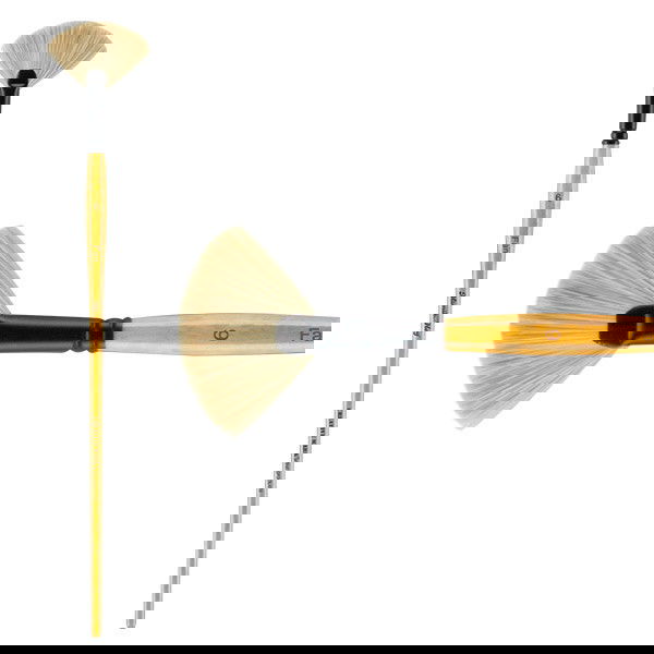 Mimik Hog Synthetic Bristle Brush Fan Size 6 - (88986)