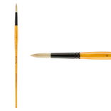 Mimik Hog Synthetic Bristle Brush Round Size 6 - (88941)