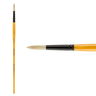 Mimik Hog Synthetic Bristle Brush Round Size 8 - (88943) Mimik Hog Synthetic Bristle Brush Round Size 8 - (88943)
