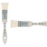 Mimik Synthetic Goat Hair Short Handle Mottler Brush 3/4 in. - (91509)