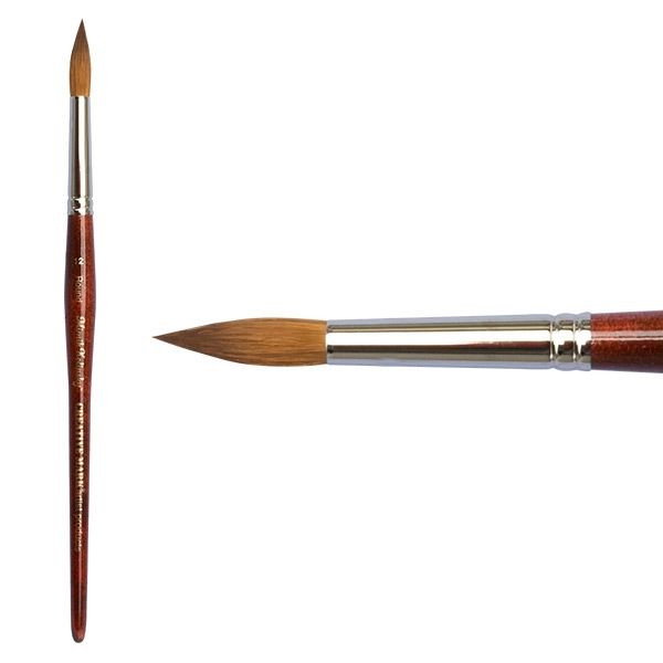 Mimik Synthetic Kolinsky Brush Round Size 12 - (88650)