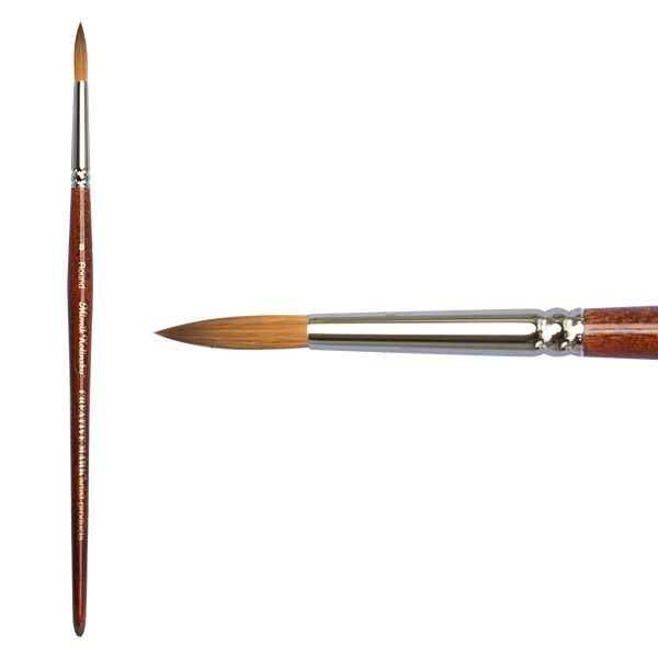 Mimik Synthetic Kolinsky Brush Round Size 8 - (88648)