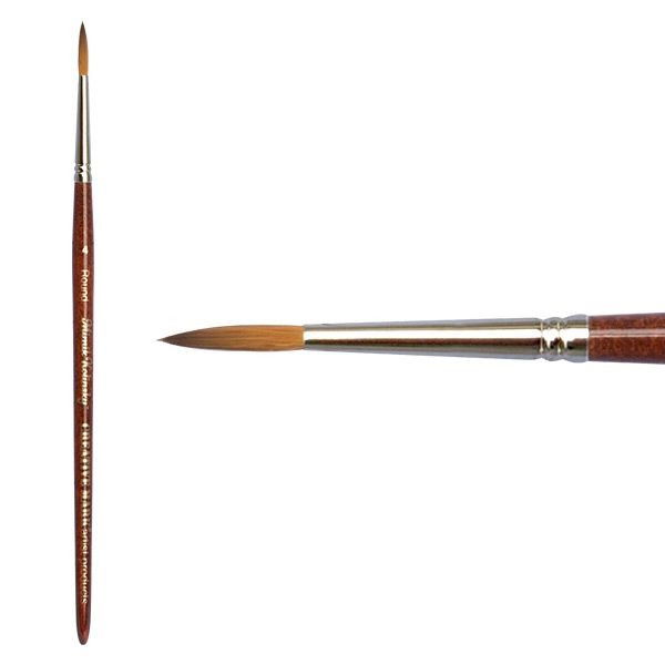 Mimik Synthetic Kolinsky Brush Round Size 4 - (88645)