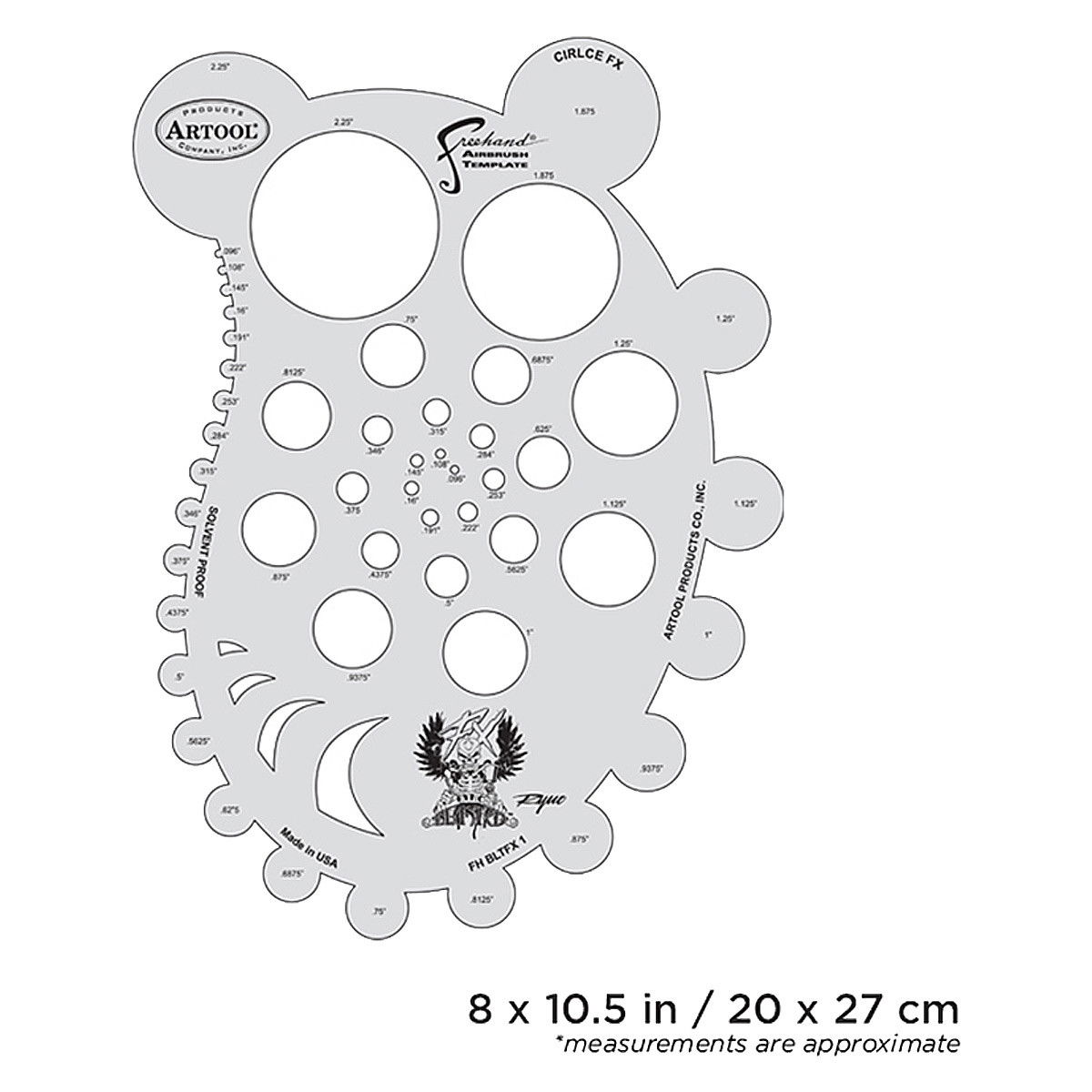 Artool Airbrush Stencils