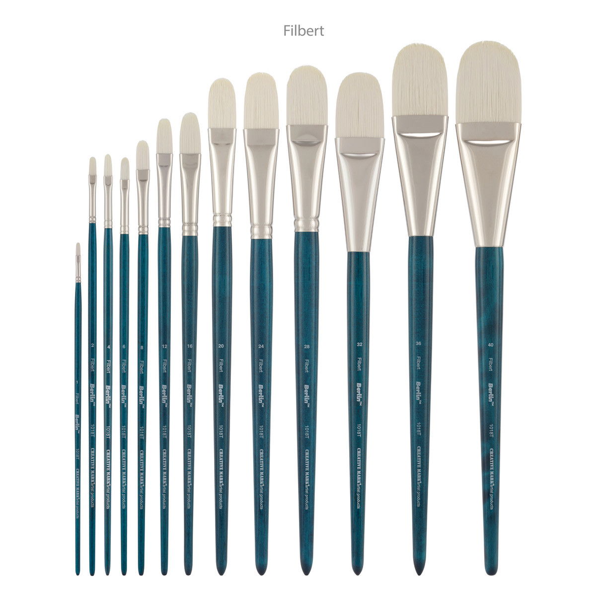 Berlin Synthetic Long Handle Brushes
