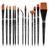 Beste Golden Taklon Short Handle Brushes Beste Golden Taklon Short Handle Brushes