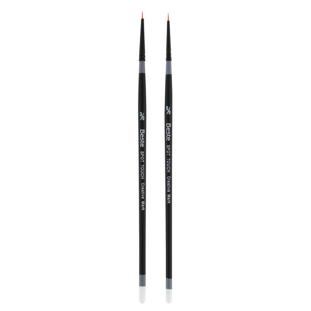 Beste Golden Taklon Short Handle Brushes Beste Golden Taklon Short Handle Brushes