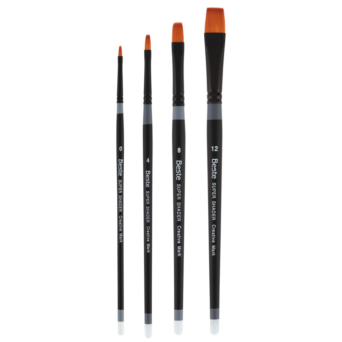 Beste Golden Taklon Short Handle Brushes