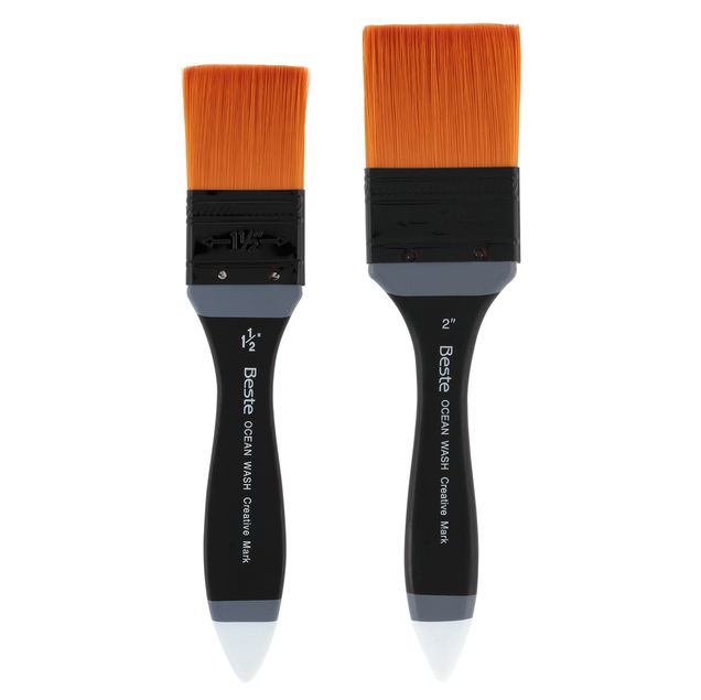 Beste Golden Taklon Short Handle Brushes Beste Golden Taklon Short Handle Brushes