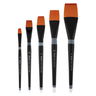 Beste Golden Taklon Short Handle Brushes Beste Golden Taklon Short Handle Brushes