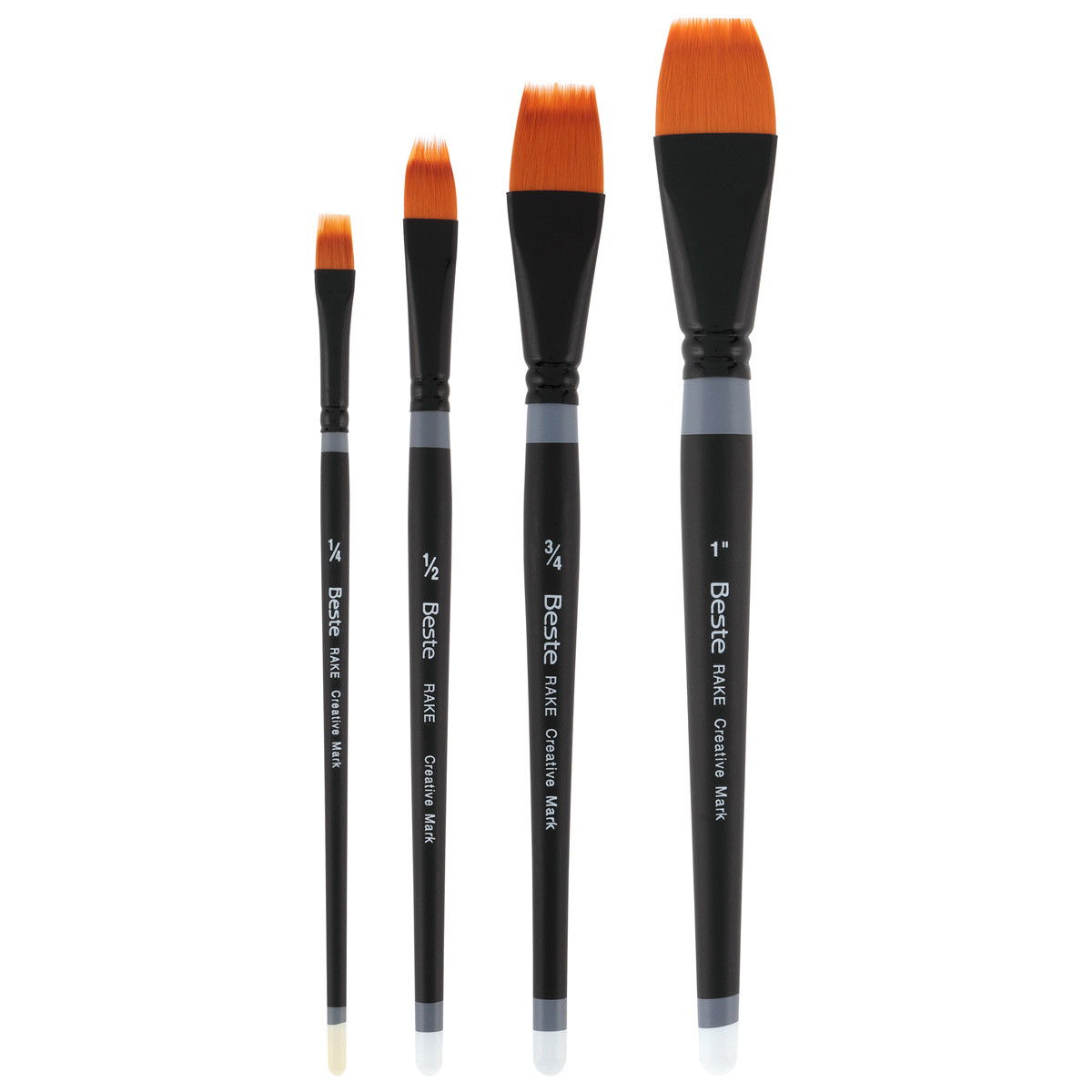 Beste Golden Taklon Short Handle Brushes