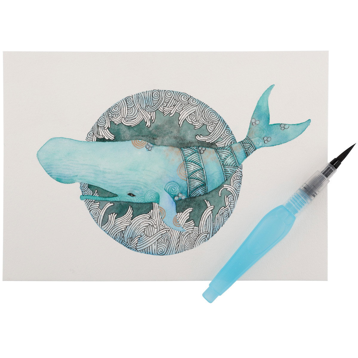 Aquastroke Go Water Brushes 3 Set - (89823)
