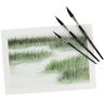 Black Knight Synthetic Short Handle Sword Liner Brushes Black Knight Synthetic Short Handle Sword Liner Brushes