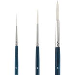 Berlin Synthetic Long Handle Brush Script Liner Set of 3