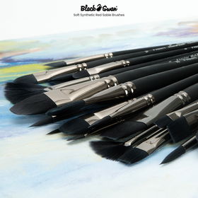 Black Swan Long Handle Brushes