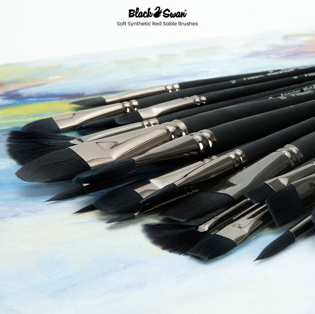 Black Swan Long Handle Brushes Black Swan Long Handle Brushes
