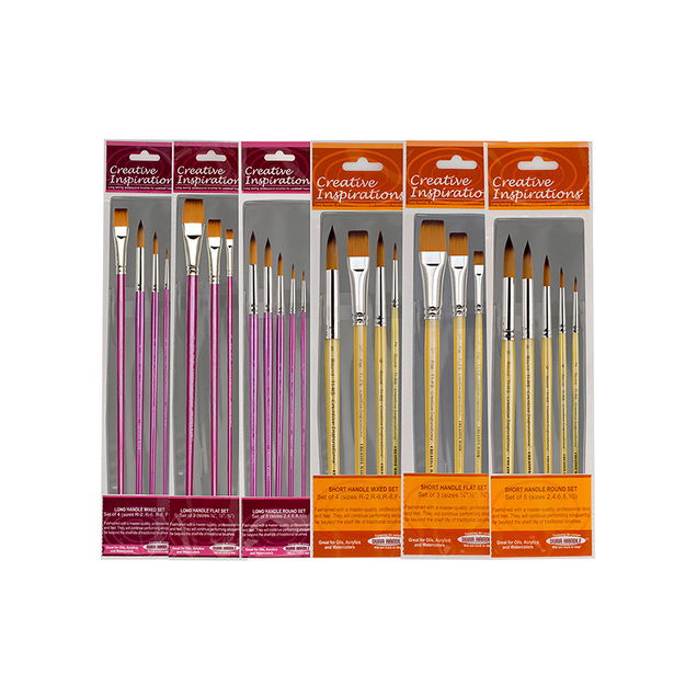 Creative Inspirations Dura-Handle Brush Sets Creative Inspirations Dura-Handle Brush Sets
