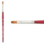 Princeton Velvetouch Series 3950 Short Handle Filbert Size 6 - (200022641)