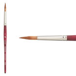 Princeton Velvetouch Series 3950 Short Handle Long Round Size 8 - (200022653)