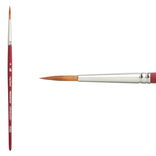 Princeton Velvetouch Series 3950 Short Handle Long Round Size 4 - (200022651)